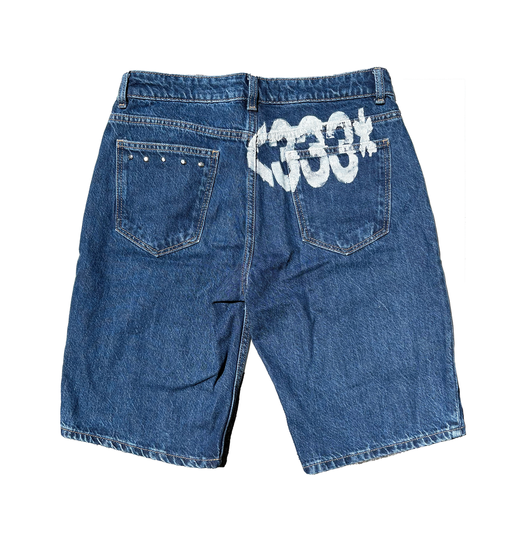 bershka modified jorts