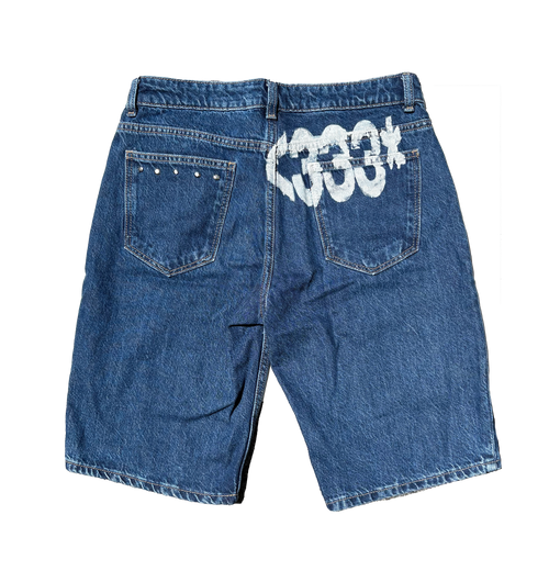 bershka modified jorts