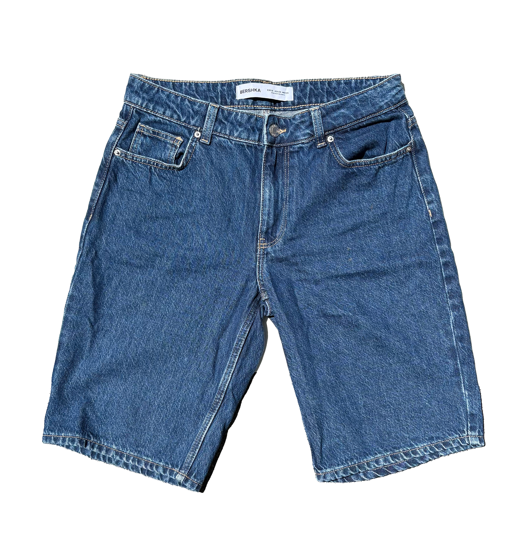 bershka modified jorts