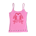tiger eyelet cami