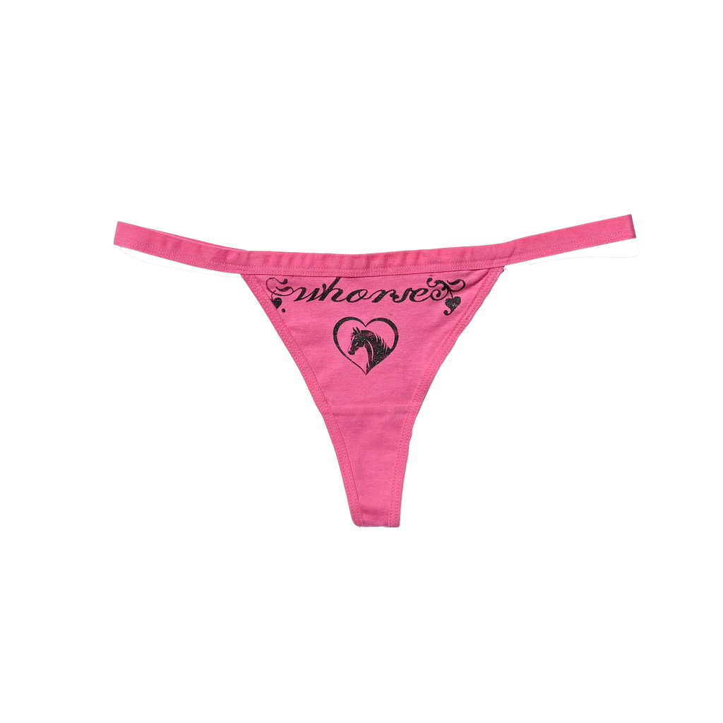 whorse thong
